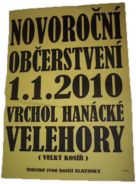 Novoroční Výstup na Kosíř 2010